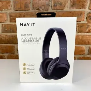 Havit H628BT Wireless Bluetooth Headphones – 40mm Hi-Fi Drivers, 9-Hour Playtime, Ultra-Lightweight Foldable Design & RGB Indicator