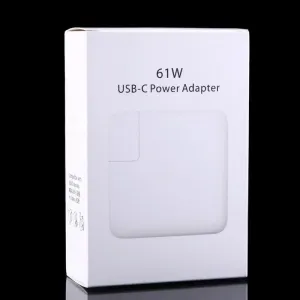 HIMOOBIE 61W USB-C Power Adapter – Fast Charging Wall Charger Compatible with MacBook Pro 13-inch, MacBook Air, iPad Pro & iPhone – High-Speed Power Delivery Type-C Desktop Charger