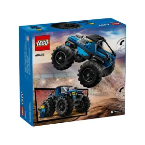 LEGO City Blue Monster Truck 60402 – Rugged Off-Road Building Set for Kids