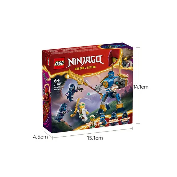 LEGO NINJAGO Jay’s Mech Battle Pack 71805 – Action-Packed Ninja Adventure Set