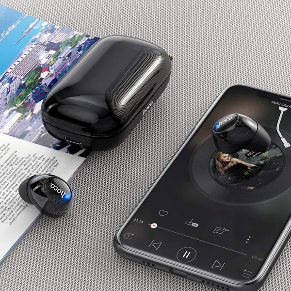 Hoco ES52 Delight True Wireless Earbuds – Bluetooth 5.0, Digital Display Case