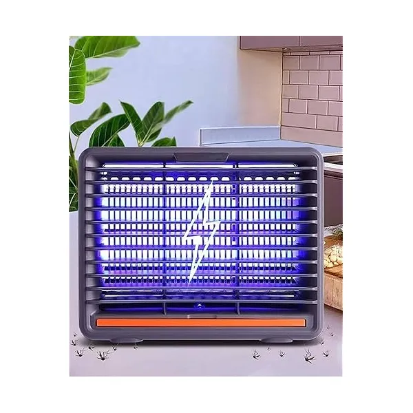 6W LED Double Tube Mosquito Killer – Electric UV Insect Zapper for Home, Office & Restaurants – Physical Fly Trap & Bug Eliminator with Instant High-Voltage Grid – Chemical-Free Pest Control