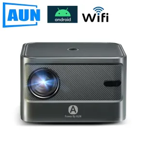 AUN A002 Mini Android Projector – 720p HD, 200 ANSI, HDMI/USB