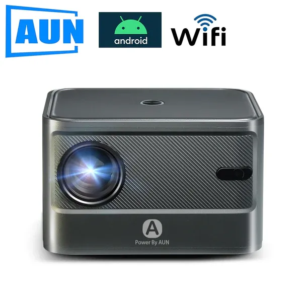 AUN A002 Mini Android Projector – 720p HD, 200 ANSI, HDMI/USB