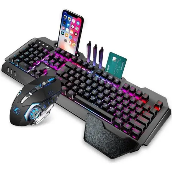 The Anker K680 Gaming Keyboard is a high-performance wireless RGB keyboard designed for gamers