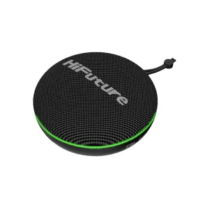 HiFuture Altus 10W Wireless Speaker (True Wireless Stereo | Voice Assistant Support | 8-Hour Battery Life | IPX5 Water-Resistant | Ultra-Portable Design with Carrying Strap)