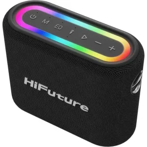HiFuture Vocalist 300 Premium Karaoke Speaker | 150W Ultra-Powerful Sound | Dual UHF Wireless Microphones, 18000mAh Battery with Power Bank, Multi-Band EQ & DSP, Dynamic RGB Lights, TWS Stereo & Remote Control