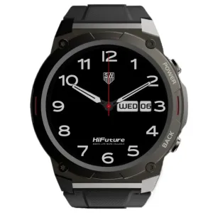 HiFuture FutureGO MIX2 Smartwatch | 1.43″ AMOLED Display | Bluetooth Calling | 12 Days Battery | Sports Watch