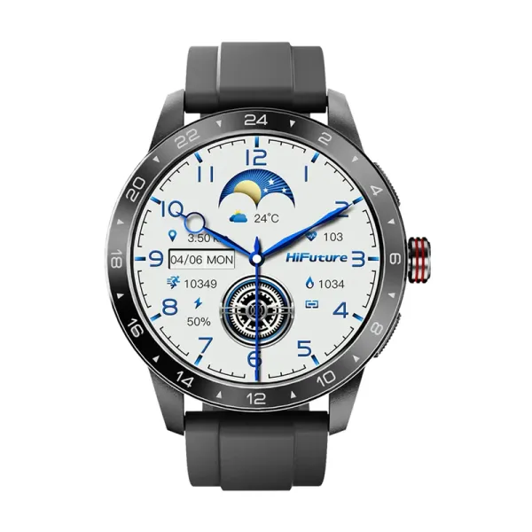 HiFuture Flex2 Smartwatch | 1.39” | 10 Days Battery | Wireless Calling | IP68 | Health Tracker | Sleep Monitor