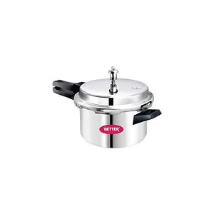 2L Better Outer-Lid Triply SS IB Pressure Cooker Premium Pressure Cooker with Triply Stainless Steel Body, Outer-Lid Design, Advanced Safety Features