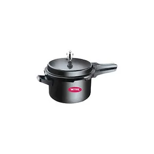2L Better Hard Anodized Outer-Lid Pressure Cooker Premium Pressure Cooker with Hard Anodized Body, Outer-Lid Design