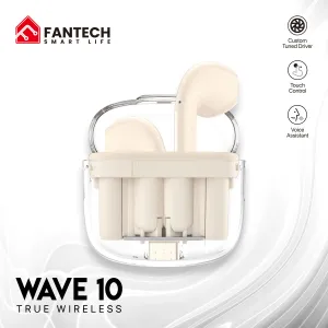 TWS BLUETTOTH WIRELESS WAVE 10 TW10 EARBUDS