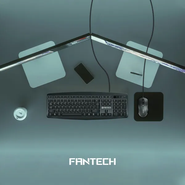 KM100 WIRED KEYBOARD AND MOUSE COMBO