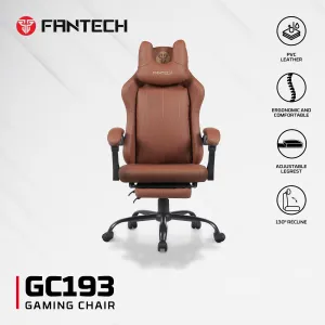 Fantech GC193 Gaming Chair Brown