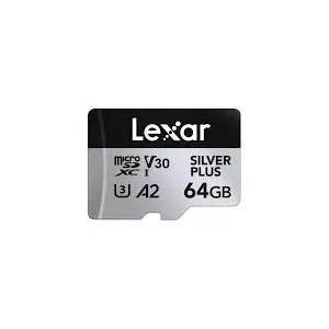 Lexar Professional SILVER PLUS microSDXC UHS‑I Card 64GB