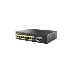 NETIS poe switch 8-Port PoE 2 Gigabit Uplink 1 Sfp P110GH