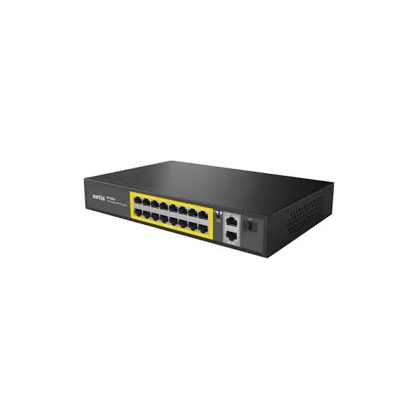 NETIS POE switch 16-Port PoE 2 Gigabit Uplink 1SFP P116GH