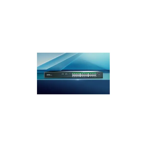 NETIS GIGABIT POE SWITCH 24 port Gigabit Poe + 2GE SFP P124GC