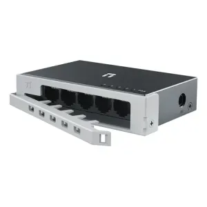 NETIS DESKTOP SWITCH 10/100Mbps PORT 5-Port Fast Ethernet Switch (Steel case With Safety Lock) ST105D