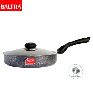 BALTRA Fry Pan | Elegant | 24 cm | Made from high quality food grade aluminium |Long life antique coating