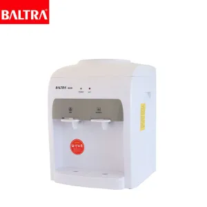 BALTRA Table Top Water Dispenser | Spatter | 2 taps for hot & normal water | Heating capability: 5 L/hr | Heating temperature: 90°C | Made with ABS material | 550W | 12 months warranty