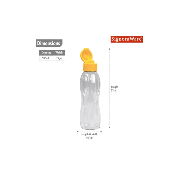Fliptop Aqua Drop Water Bottle | 500 ml