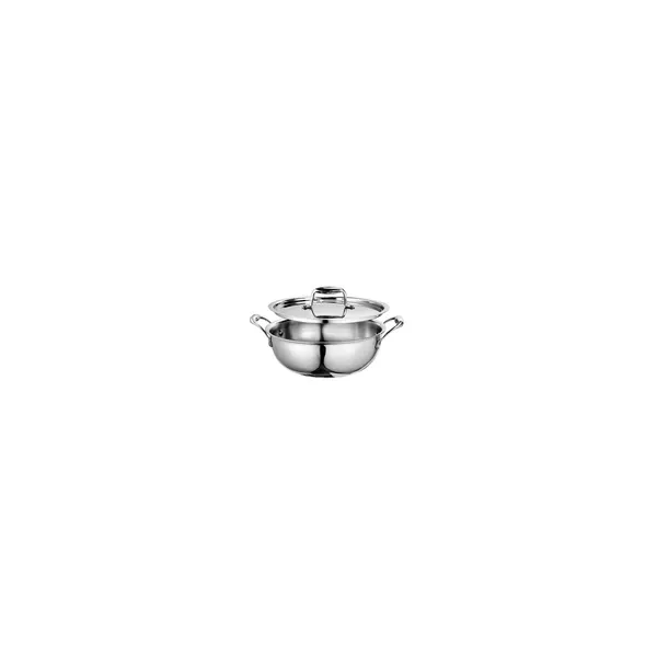 Signoraware Kadhai | Artista Tri‑Ply | 24 cm / 3500 ml with Lid 