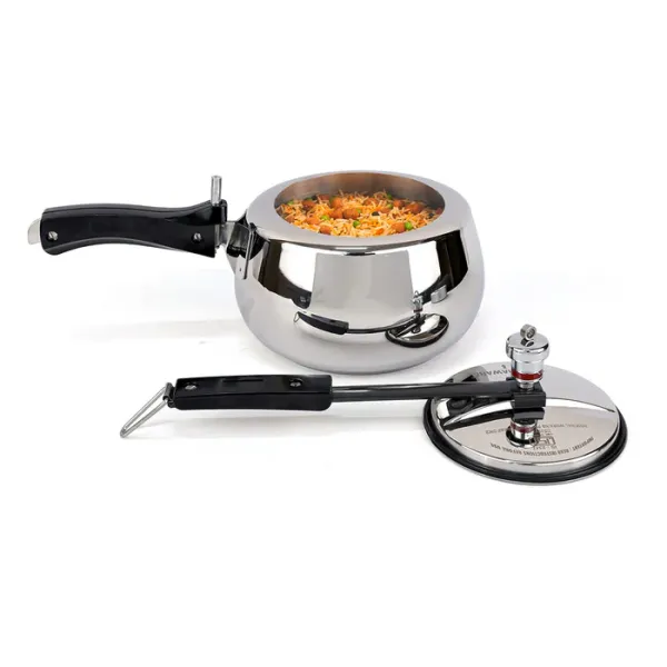 Signoraware All Rounder Pressure Cooker Stainless Steel (Sandwich Bottom) 2 Litre | Induction safe
