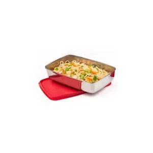 Signoraware Container | Crispy Small Steel | 550 ml