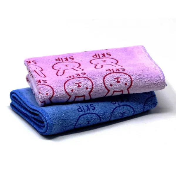 Signoraware Towel | Glowmax Designer | 400 GSM | Set of 2 | 40x30 cm