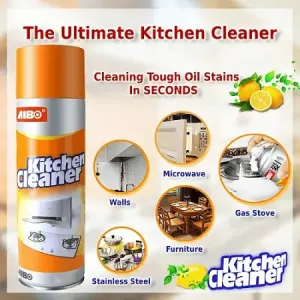 AIBO Kitchen Cleaner Spray – Fast‑Acting Oil & Grease Remover ( 2 pcs )