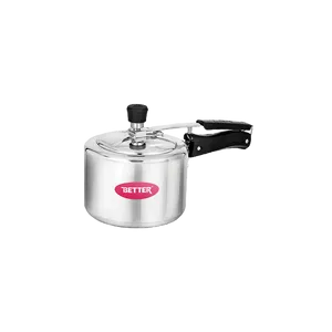 Better Classic IB Pressure Cooker | Hindalco Aluminium + Triply Stainless Steel | Induction Base | 5‑Year Warranty size 5L