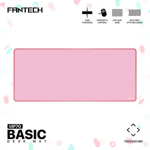Fantech MP70 Basic Desk Mat | 700×300×3mm | Comfort & Control Surface
