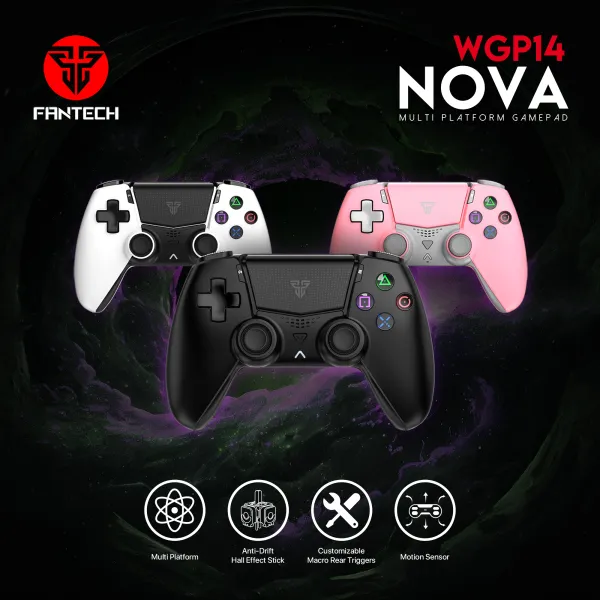 Fantech Nova WGP14 Wireless Hall Effect for PS4 PC Android
