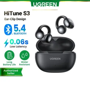 Ugreen HiTune S3 True Wireless Earbuds | AI Noise Cancellation | 24‑Hour Battery | IPX5 Waterproof
