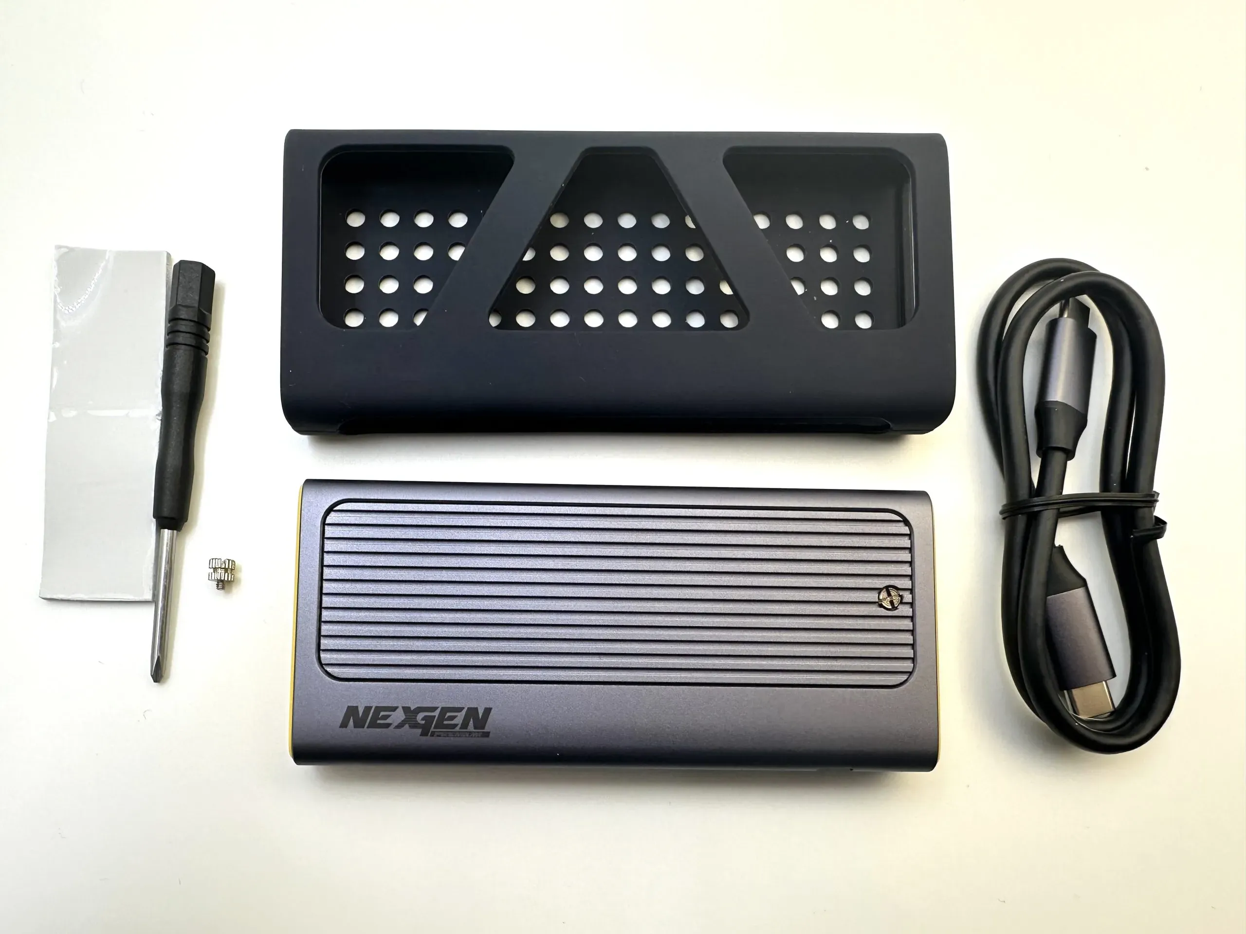 NEXGEN 6 in 1 (Type C+ NVME+M.2 dual support) docking station