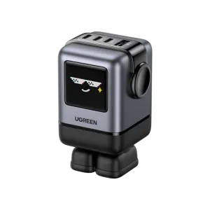 UGREEN Uno 100W Smart Robot Charger | Fun Design | Multi‑Device GaN Fast Charging