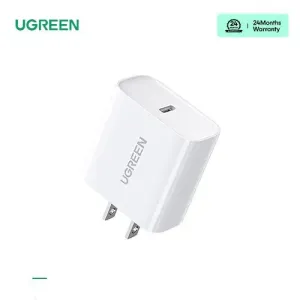UGREEN 20W USB‑C PD Fast Charger (CD137 60449) | Compact & Safe | Universal Compatibility