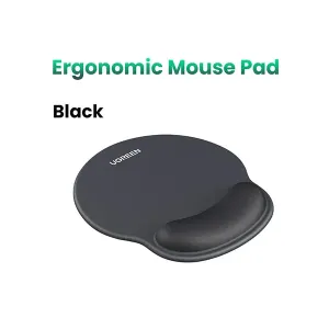 UGREEN Wrist Rest Ergonomic Mouse Pad | Comfort & Support | Durable Lycra + Memory Foam