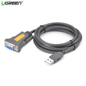 UGREEN-USB 2.0 A To DB9 RS-232 Female Adapter Cable 1.5 Mtr