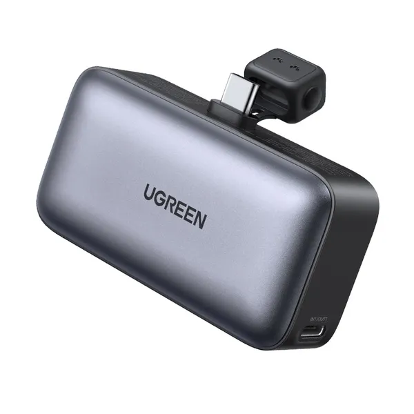 UGREEN PB503 5000mAh Power Bank | Compact & Portable | Built‑in USB‑C Connector