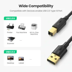 UGREEN USB Printer Cable 5m