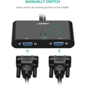 UGREEN 2 Port VGA Switcher