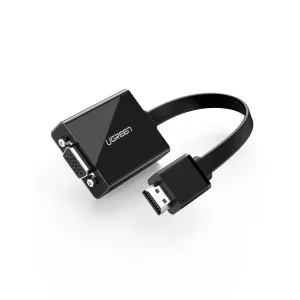 UGREEN HDMI To VGA+3.5mm Audio With Power Port Converter