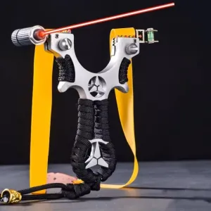 Laser Slingshots Guleli With 3 Slingshot Double Bands, Slingshot Ammo And Sight, Resin Hunting Slingshots For Adults And Teenager, Slingshots For Hunting With Lasers High Power, By Godam Online