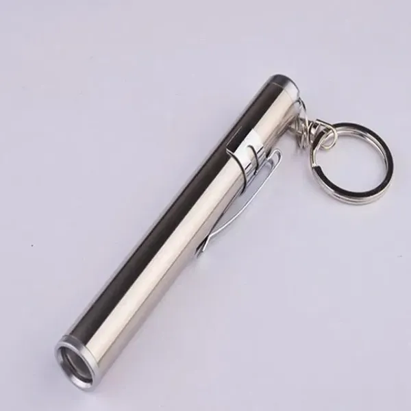 Mini Portable LED Pen Light Pocket Torch – Durable Aluminum Body, Compact Flashlight - Ojustore