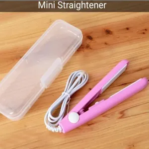 Mini Hair Straightener | Compact Ceramic Styling Tool