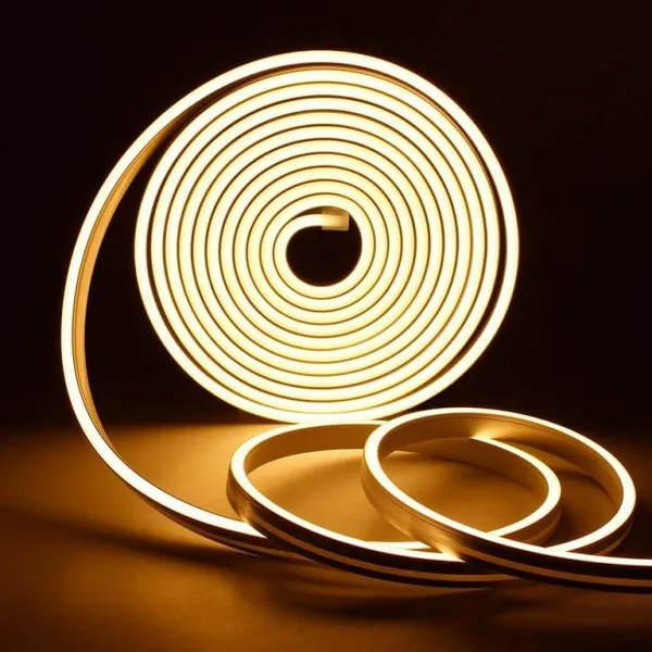5m RGB Neon Strip Lights – Mobile App & Remote Controlled