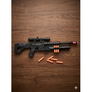 Toy Dart Gun with Foam Darts