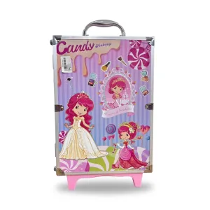 Kids Makeup & Vanity Kit – Washable Non-Toxic Play Set with Princess & Unicorn Themes, Portable Case & Accessories